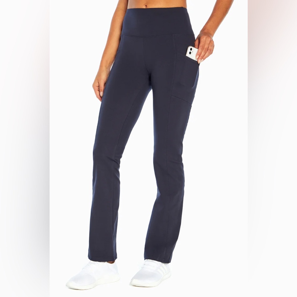 Marika Black Yoga Pants. Size XL. 4” waistband w/Powermesh. NWOT